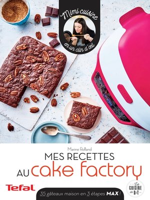 cover image of Petites recettes au Cake Factory